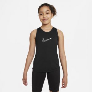 Nike Débardeur de training Dri-FIT One pour Fille plus âgée - Noir - Taille S - Female