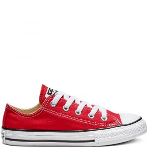 Converse Chuck Taylor Yths C/t All Star Ox Canvas, Chaussures de Fitness, Rouge (Red 600), 33.5 EU