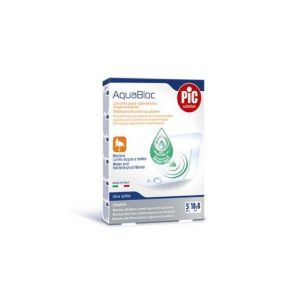Pic solution Cerotto Aquabloc Sterile Antibatterico 5x7cm 5 pezzi