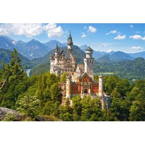 Puzzle 500 Pieces Chateau Du Neuschwanstein Collection Paysage Montagne Et Foret Lac Nouveaute Occasion