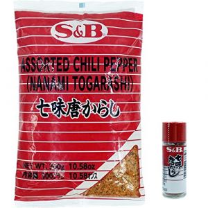 7 Epices Pimentées Shichimi Togarashi 300G/Sachet 1 sachet + 1 flacon