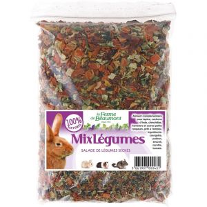 La Ferme De Beaumont Mix Légumes Salade de légumes séchés lapins rongeurs