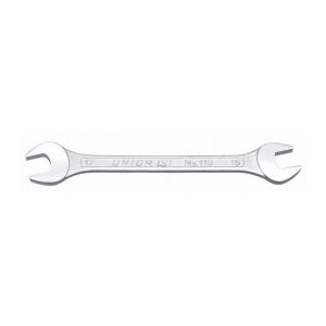 Unior 110/1 - Clé plate fourche-chromé brillante