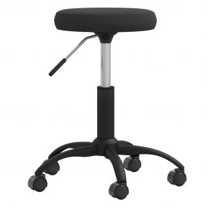 VidaXL Chaise de salle à manger Noir Velours Black