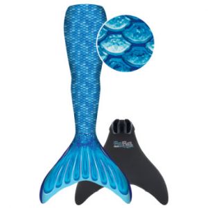 XTREM Toys and Sports Queue sir&egrave;ne FIN FUN Mermaids Original T S/M bleu