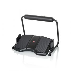 hjh OFFICE Repose-pieds PODI F réglable en hauteur plastique noir