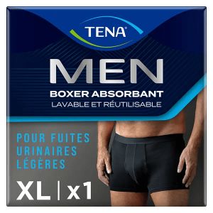 Tena Men - Boxer Protettivi Lavabili e Riutilizzabili Taglia XL, 1 boxer