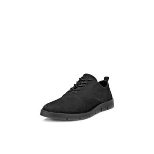 Ecco Womens Bella Soft Nubuck Leather Lace Up Shoes, Noir Noir 001, 3.5/4 UK