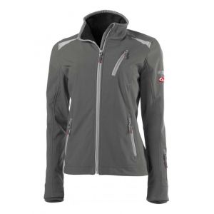 Fortis Veste softsbrillant femme 24, DarkGrey/lightgrey,Gr.XXL