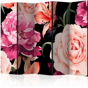 Artgeist Paravent 5 Volets "Roses of Love" 172x225cm