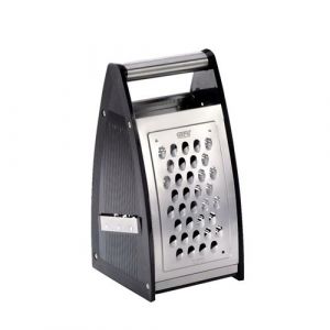 Gefu R&acirc;pe carr&eacute;e LASER CUT QUINTO Acier inoxydable Argent