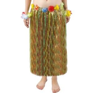 Ruedelafete Jupe longue Hawa&iuml;enne 80 cm multicolore