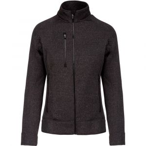 Kariban K9107 - Veste zippée chinée femme Dark Grey Melange - M
