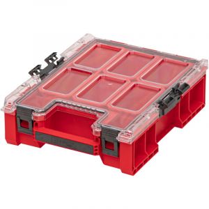 QBRICK SYSTEM Malette Outils Boîtes à Outils Valise ONE Organizer M Plus 2.0 RED Ultra HD Rouge 275 x 375 x 130 mm