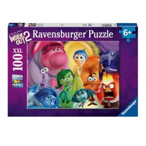 Image de Ravensburger Puzzle Enfant - 100 pièces XXL - À la découverte des émotions/Disney Pixar Vice-Versa - Fille ou garçon dès 6 Ans - Puzzle de qualité supérieure - 12001611
