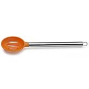 Pintinox 72000256 - Cuillère perforée en silicone avec manche en inox
