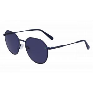Calvin Klein Unisex J23201S 400 Lunettes de soleil Métal Bleu Bleu Ronde Normale Normale