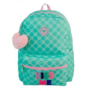 Dam Sac &agrave; dos americano blin blin kiss me. Compartiment pour ordinateur portable.