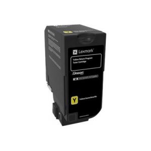 Image de Lexmark 74C20Y0 - Toner jaune haute capacité