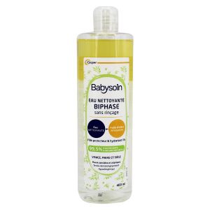 Babysoin Eau Nettoyante Biphase 400ml