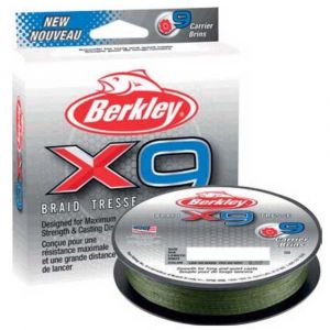 Berkley Fil X9 300 M 0.430 mm Lo-Vis Green