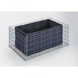 Carré de lit surélevé 130 cm x 50 cm x 80 cm (L x H x P), maillage 5 x 10 cm, épaisseur de paroi 10 cm