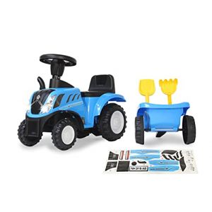 Push Car New Holland T7 Tracteur bleu