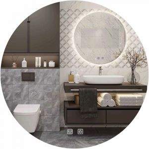Réa Miroir led 80CM HZJ080