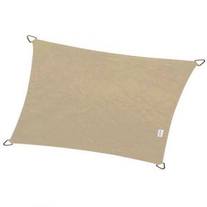 Nesling Voile d'ombrage rectangulaire Coolfit 4 x 3 m Sable