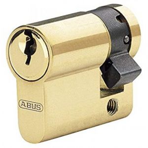 Image de Abus E5mm 10/40 46845 Demi-Cylindre de porte en laiton 10 x 40 mm