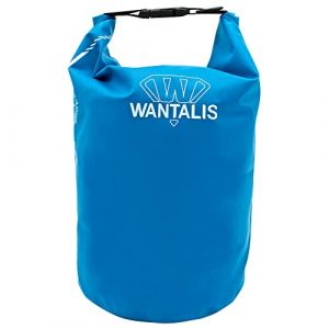 Wantalis Waterproof Bag 500D Cyan 15L Sac étanche Adulte Unisexe