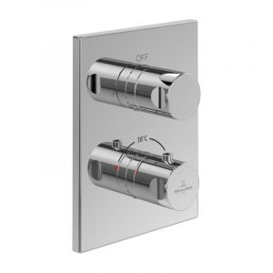 Image de Villeroy & Boch Universal Mitigeur thermostatique encastré, pour 2 sorties, rectangulaire, TVD00065300061,