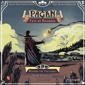Image de Capstone Games Pagan: Fate of Roanoke – Beyond The Palisades Expansion | New Gloom & Cleanse Mechanics, Villagers, and Scenarios | Ages 12+ | English