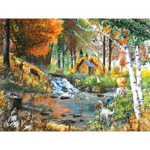 Sunsout Puzzle Pièces XXL - Compagnons de Pêche
