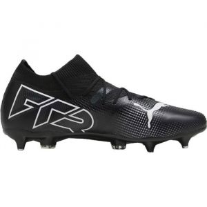 Puma Men Future 7 Match Mxsg Soccer Shoes Black White, 42.5 EU