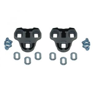 Cyclingcolors Cales Chaussure Compatible KEO Look avec Grip Velo Route Course 0 4.5 9 DEGRES (Gris, 4.5°)