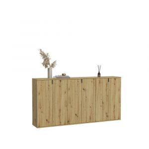 Buffet 6 portes – Chêne clair – BODITE