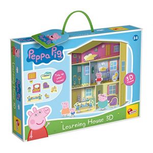 Lisciani Giochi La maison de peppa à construire - Peppa Pig learning house - pour apprendre les associations