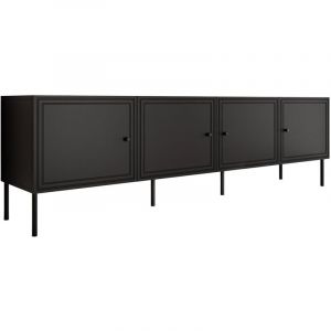 Lavaggi - meuble tv - 200 cm - Noir