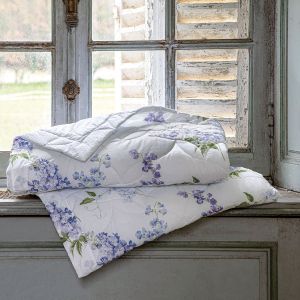 Image de Anne de Sol&egrave;ne Jete de lit polyester blanc 180x240 cm