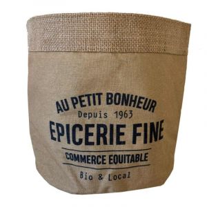 Sud trading Cache-pot en jute modele epice