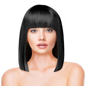 Ruedelafete Perruque Crazy noire