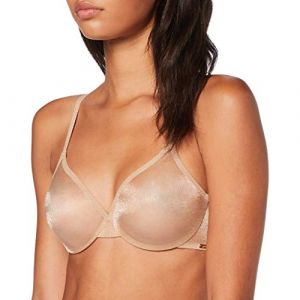 GOSSARD Glossies - Soutien-gorge de tous les jours - Plongeon - Femme, Beige, FR : 100G (Taille fabricant : 38F)