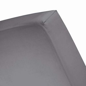 Image de Cinderella A81587 Drap-Housse, Anthracite, 180 x 25 x 220 cm