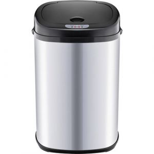 Lamart Poubelle életrique 30l couleur argent lt8021