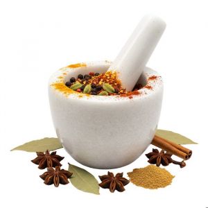 Relaxdays Mortier avec Pilon, marbre, H x P : 8 x 10 cm, &eacute;pices et Herbes, Robuste et Durable, mortier en Pierre polie, Blanc