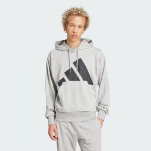 Adidas Sweat-shirt à capuche french terry gros logo Essentials, pointure Small - Taille Small