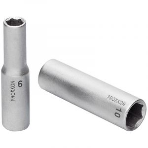 Proxxon micromot 2223774 Douille Largo Hex 1/4" 8 mm, Argent/Vert