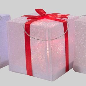 Petite bo&icirc;te cadeau lumineuse LED