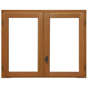 Fenetre Bois 2 Vantaux H75 X L 80 Cotes Tableau GD MENUISERIES